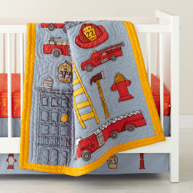 Fire Cadet Crib Bedding