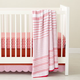In the Mix Crib Bedding (Pink)