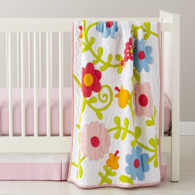 How Does Your Garden Grow Crib Quilt
