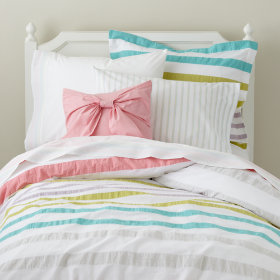 Sherbet Stripes Duvet Cover