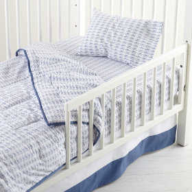 Fine Prints Toddler Sheet Set (Fish Print)