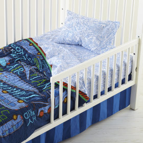 Transit Authority Toddler Sheet Set