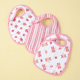 Pink Lookin Snappy Bibs Set of 3