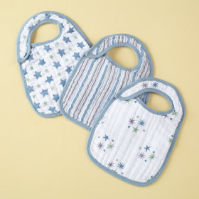 Blue Lookin Snappy Bibs Set of 3