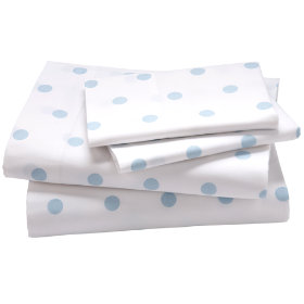 Dots Sheet Set (Blue Pastel)