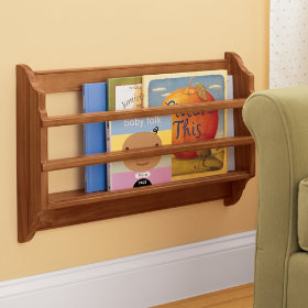 Bin There Done That Wall Book Bin (Honey)