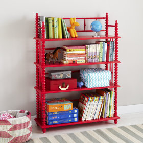 Jenny Lind Bookcase (Raspberry)