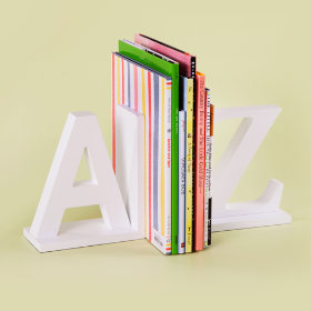 Wont You Come and Read With Me Bookend Set