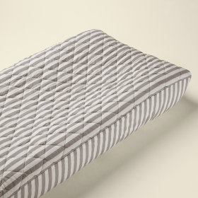 Changer Pad Cover (Khaki Stripe)