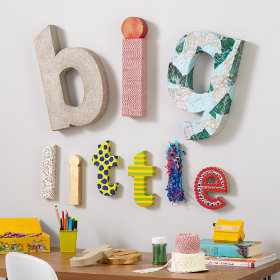 Large Crafty Kraft Paper Letter