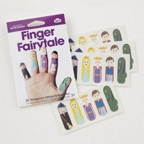 Tattoo Finger Puppets (Fairy Tale)