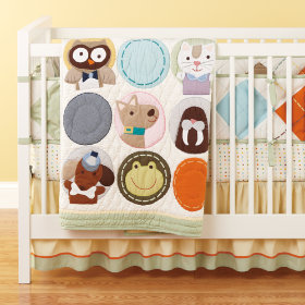 All Creatures Great and Small Crib Skirt