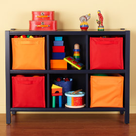 6-Cube Bookcase (Midnight Blue)