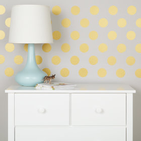 Lottie Dots Decal (Gold)