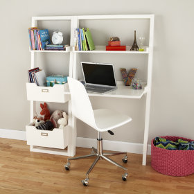 Little Sloane Leaning Desk (White)