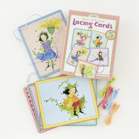 Fairies Lacing Cards