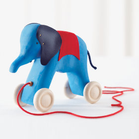 Pull Along Pachyderm
