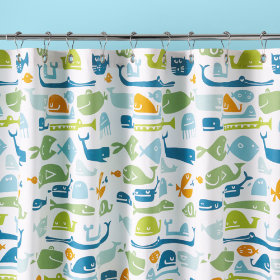 Plenty of Fish in the Sea Shower Curtain