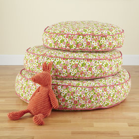 These Floor Cushions Really Stack Up (Floral)