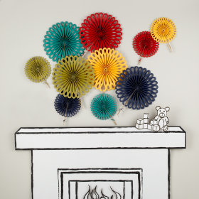 Die Cut Paper Fan
