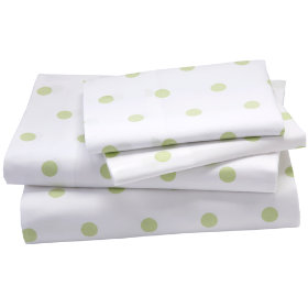 Dots Sheet Set (Green Pastel)