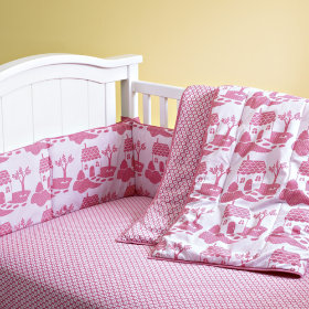 No Place Like Home Crib Bumper