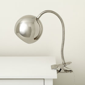 Modern Clip Lamp (Silver)