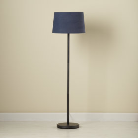 Dk. Blue Floor Shade and Graphite Base