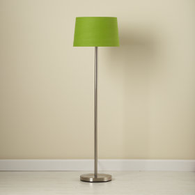Green Floor Shade and Nickel Base