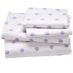 Pastel Dots Sheet Set (Lavender)