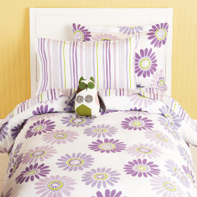 Fresh as a Daisy Duvet Cover (Lavender)