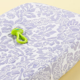 Changer Pad Cover (Lavender Floral)