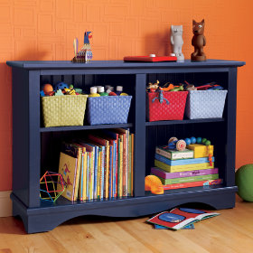 Low Rider Bookcase (Midnight Blue)
