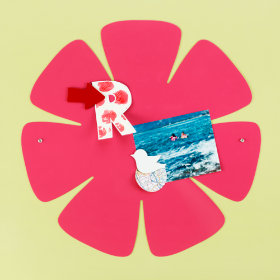 Petal To the Metal Magnet Board (Pink)