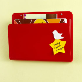 Magnificent Magnetic Magazine Pocket (Red)