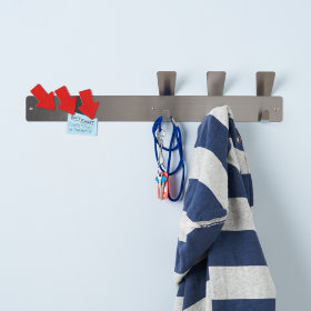 Every Which Way Magnet Hook Strip (Silver)