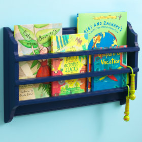 Bin There Done That Wall Book Bin (Midnight Blue)