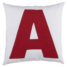 ABC Throw Pillows (Letter A)