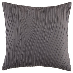 Faculty Mixer Faux Bois Throw Pillow