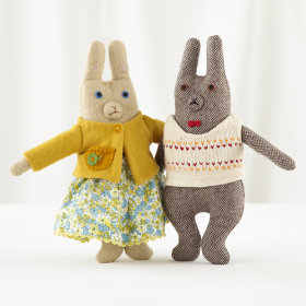 Mr and Mrs Bunny (Set of 2)