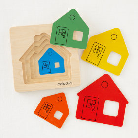 Layer by Layer Puzzle (House)