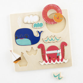 Wildlife of the Party Puzzle (Sea)