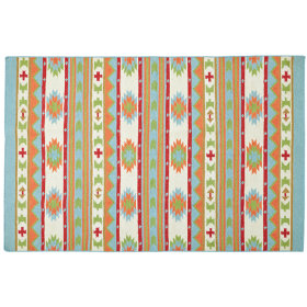 Aztec Support Rug (Blue)
