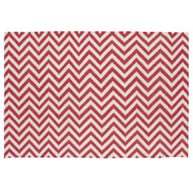 Chevron and On Rug (Pink)