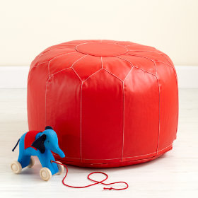Faux-Leather Seats Come Standard (Red)