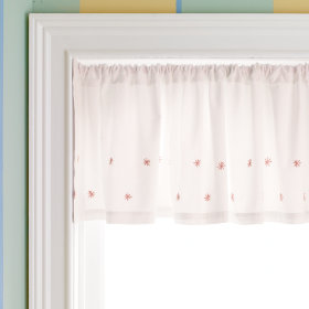 Star Window Valance (Pink)
