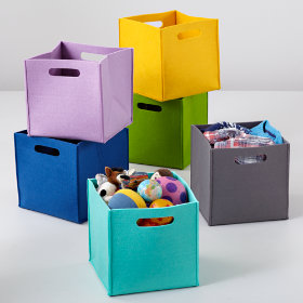 Once More with Felting Cube Bins