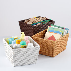 Rattan I Am Shelf Basket