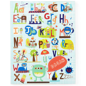 Critters and Cars Personalized Wall Art