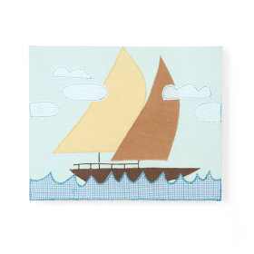 Transportation Sensation Wall Art (Sailboat)